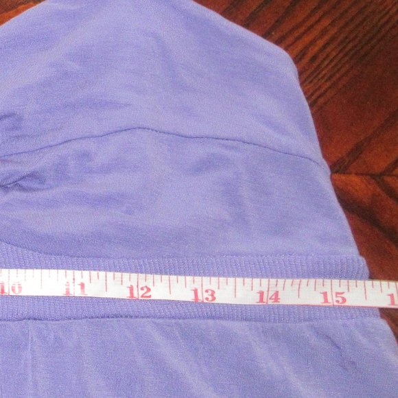 Wilfred Aritzia  purple women long open sleeveless spell tank top Medium - Picture 9 of 10